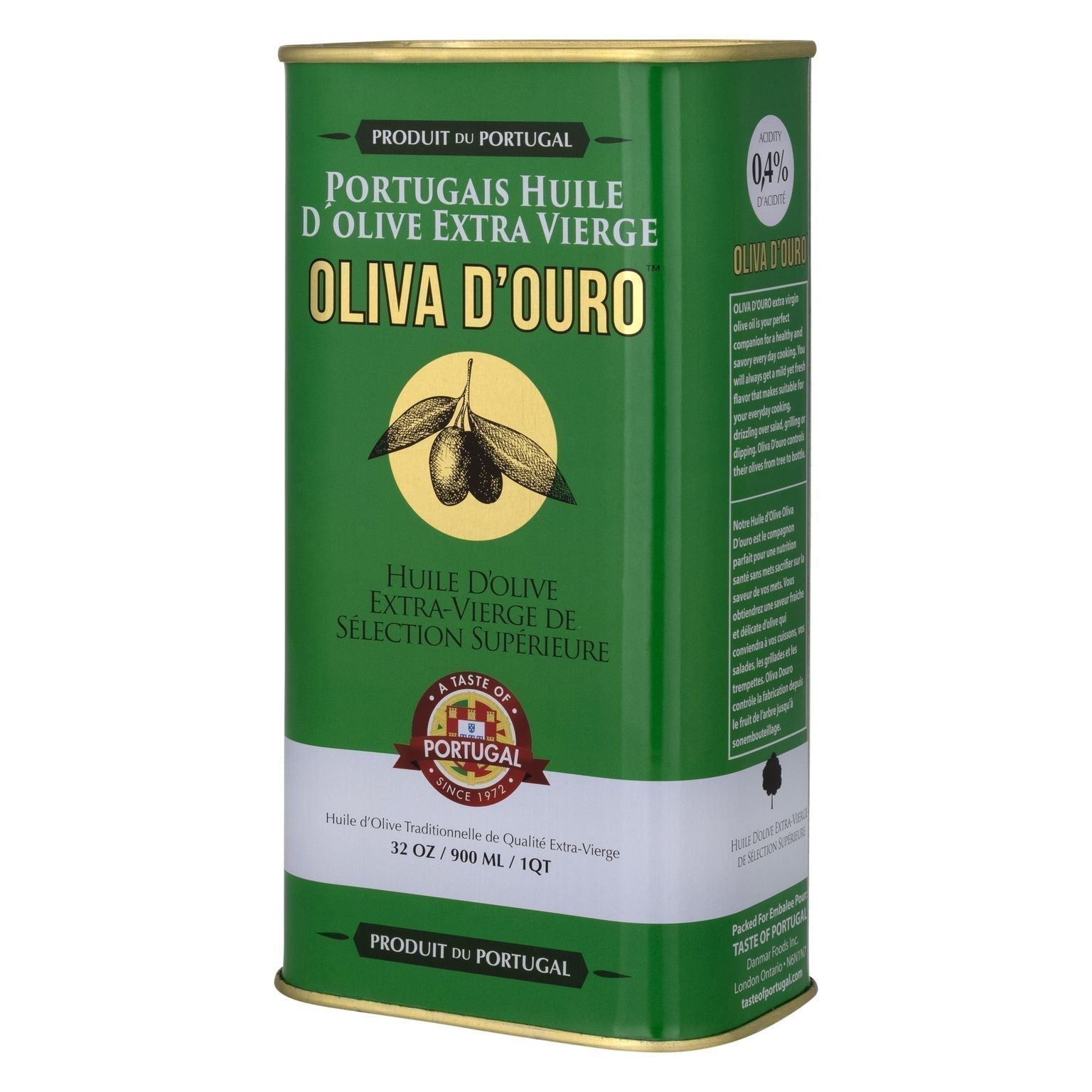 Traditional Portuguese Extra Virgin Olive Oil  (900ml | 30.4oz)